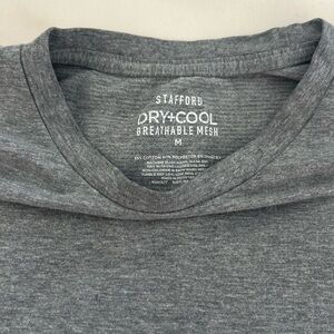 Stafford Charcoal Dry Cool Tee